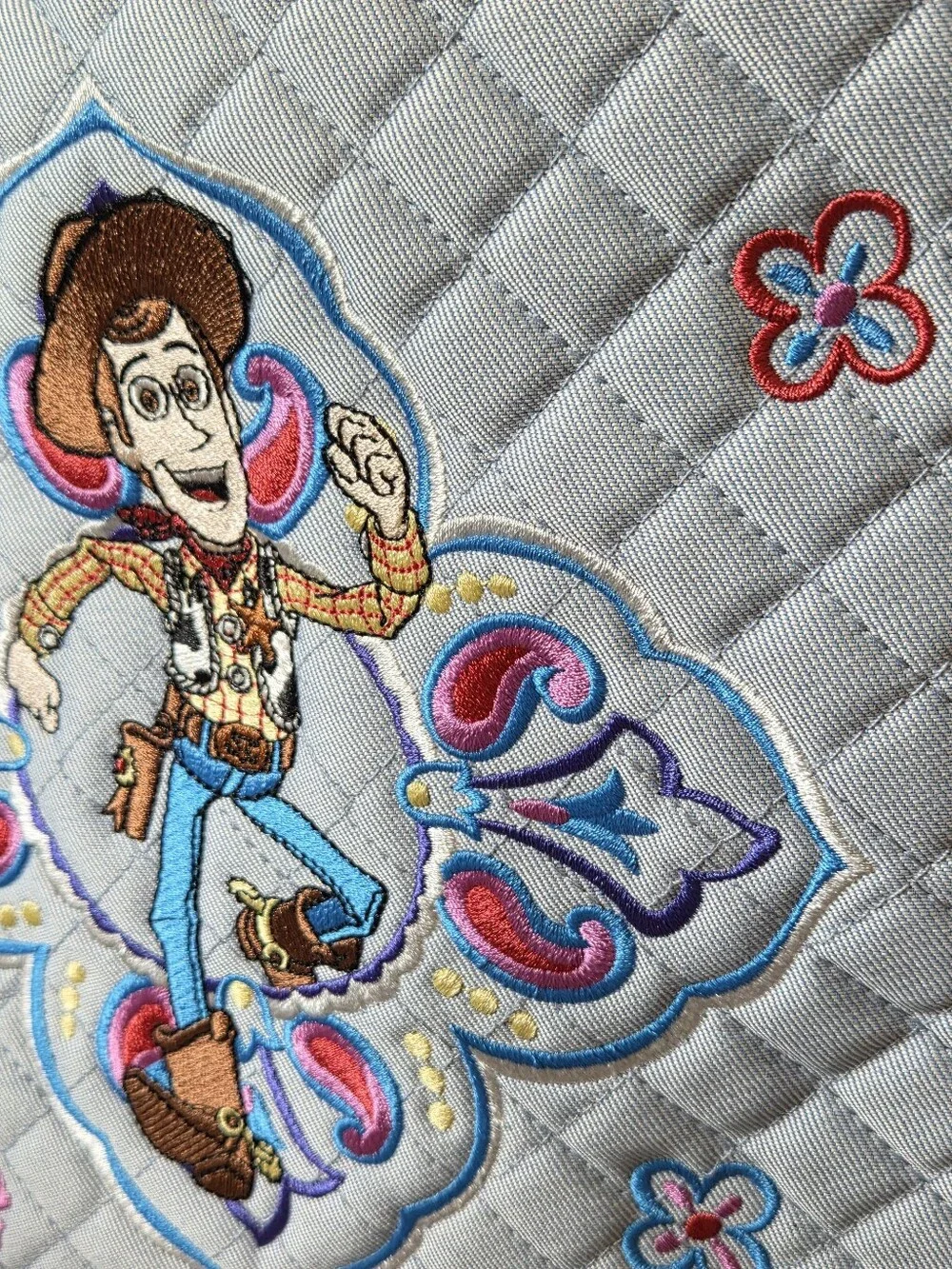 NWT Vera Bradley Disney Pixar Toy Story Small Backpack Andy's Room Blue